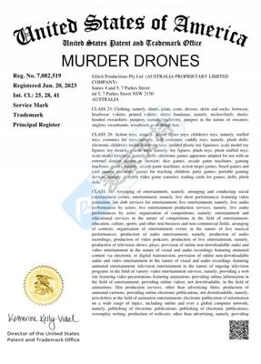 TME代理Glitch Productions Pty Ltd 同日三案齊發，版權商標維權行動升級